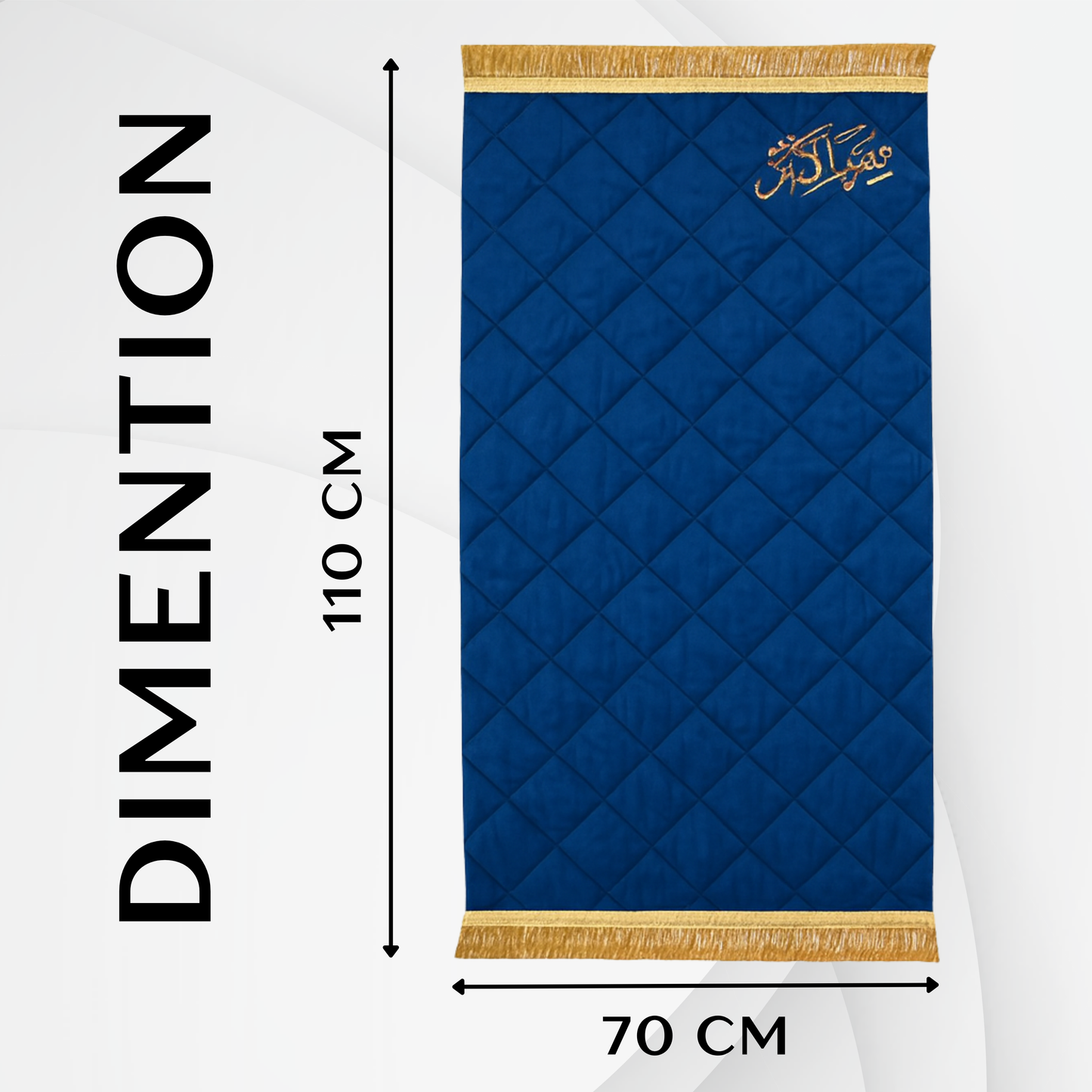 Premium Velvet Quilted Prayer Mat