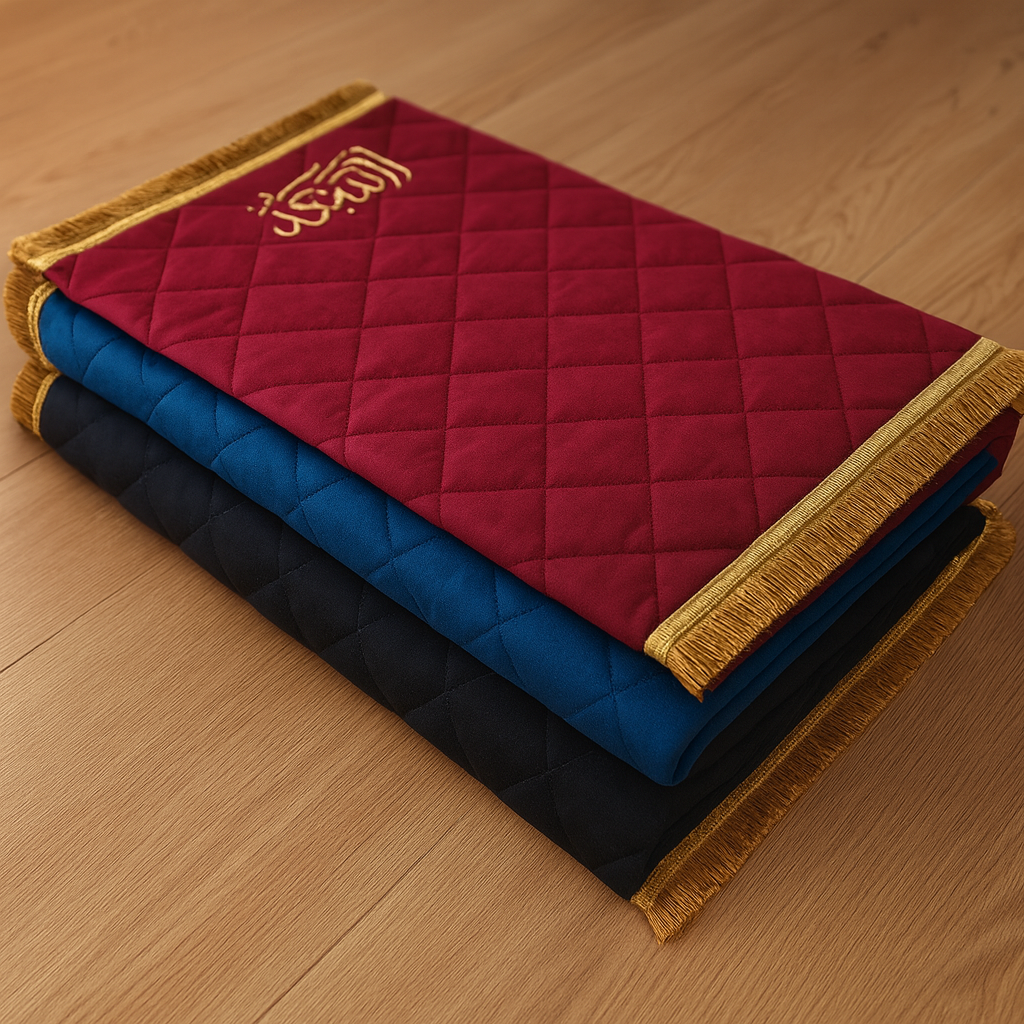 Premium Velvet Quilted Prayer Mat