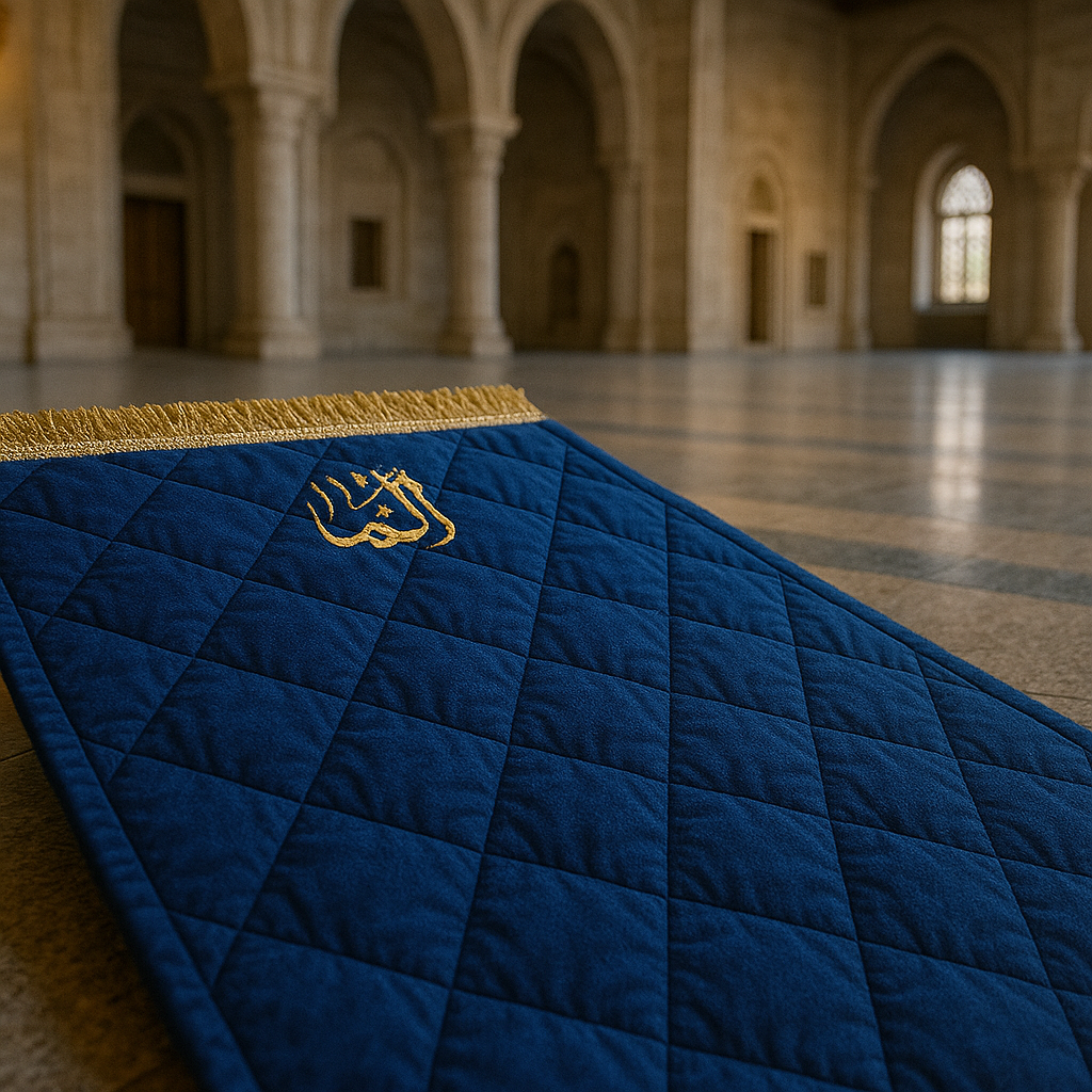 Premium Velvet Quilted Prayer Mat
