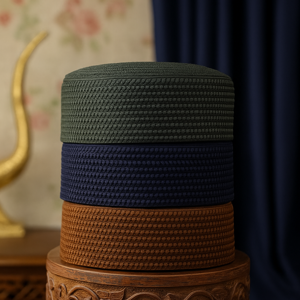 Habban Koofi Cap - Pack Of 3