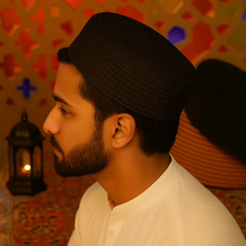 Habban Koofi Cap - Pack Of 3