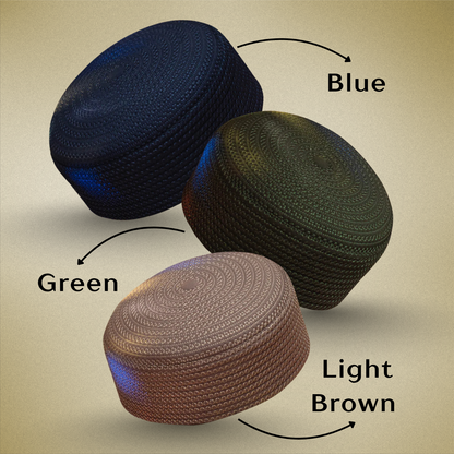 Habban Koofi Cap - Pack Of 3